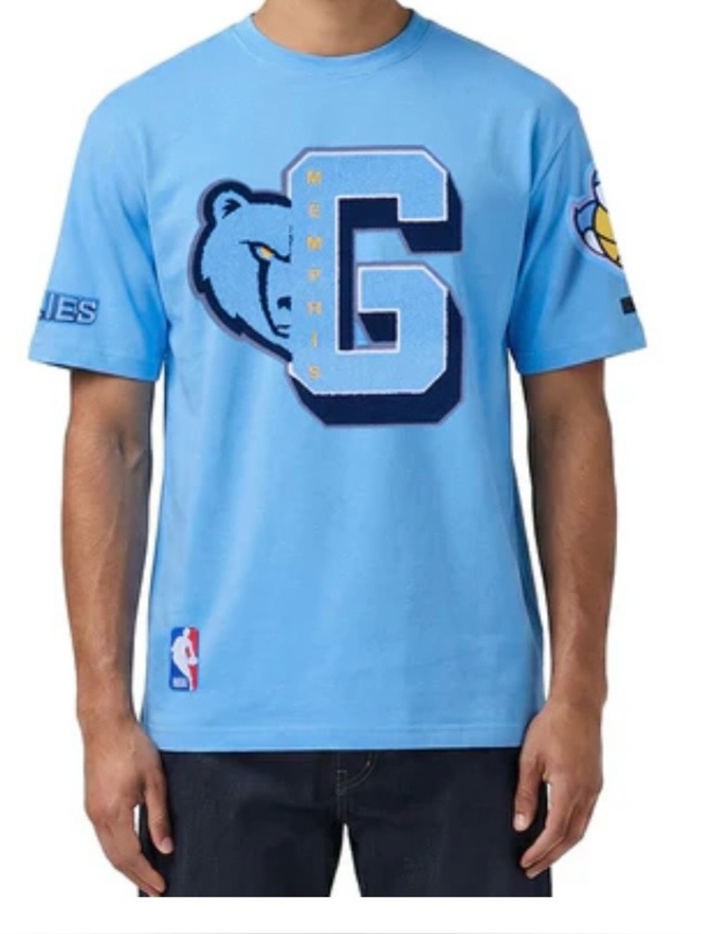 NBA Pro Standard Collection Memphis Grizzlies Light Blue NBA Tee
